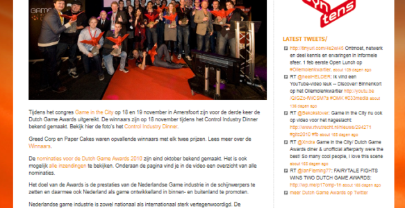 DutchGameAwards.nl