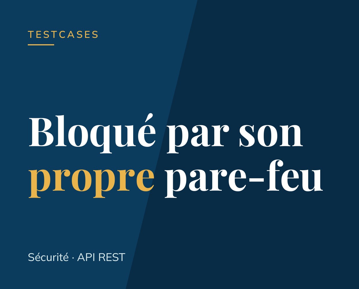 Bloqué par son propre pare-feu